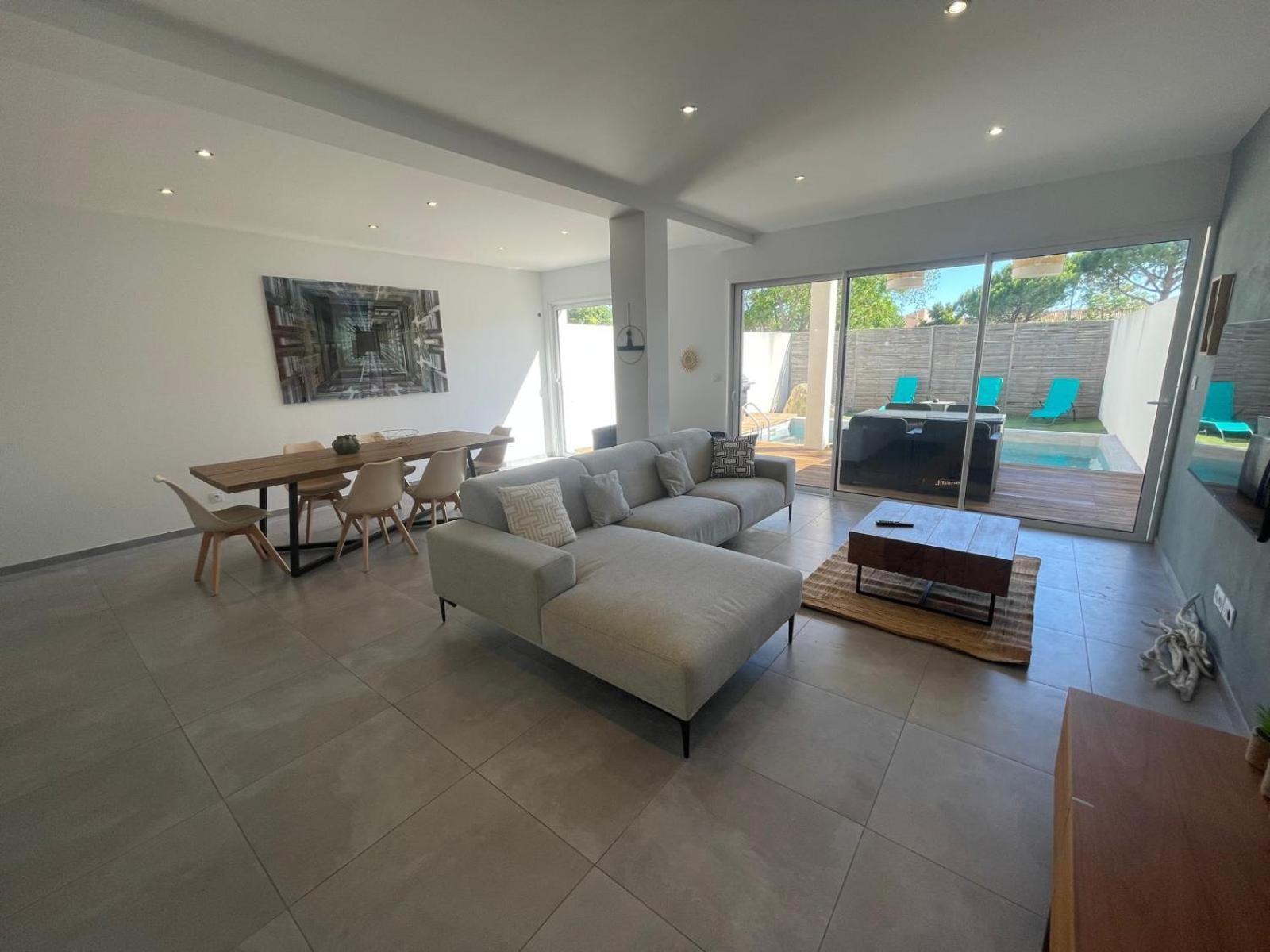 Villa Design Cap Dagde Piscine Et Plage Le Grau-dʼAgde Esterno foto