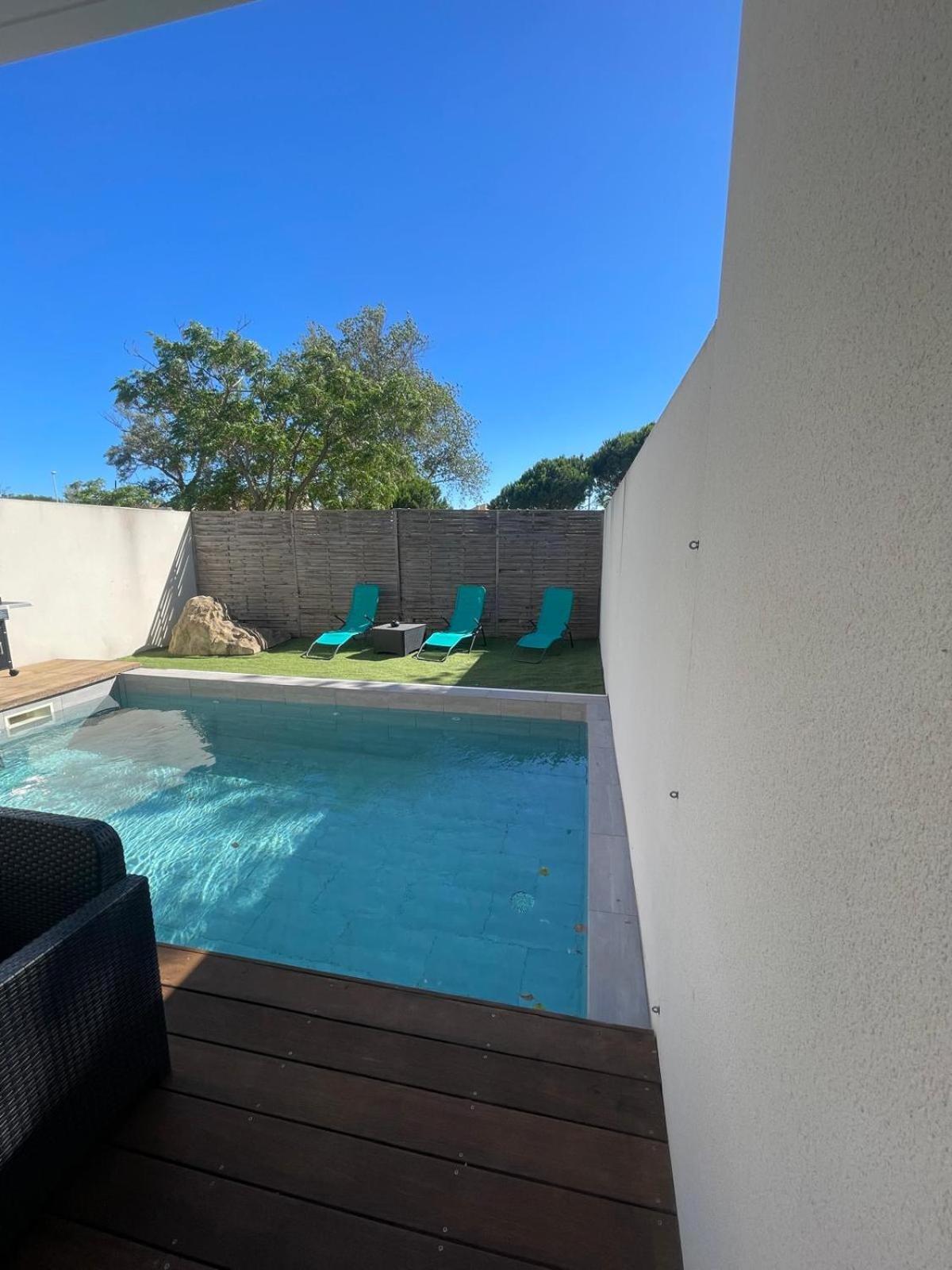 Villa Design Cap Dagde Piscine Et Plage Le Grau-dʼAgde Esterno foto